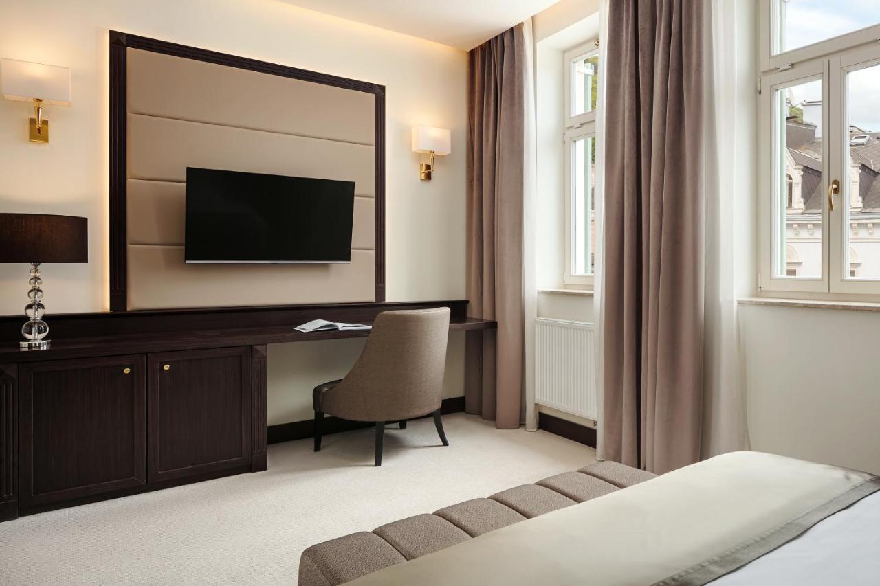 Boutique Hotel Saxonia Karlovy Vary Exterior foto