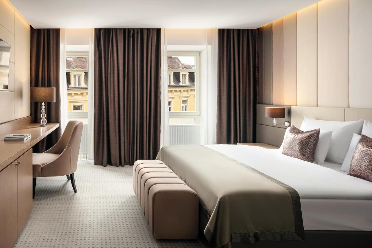 Boutique Hotel Saxonia Karlovy Vary Exterior foto